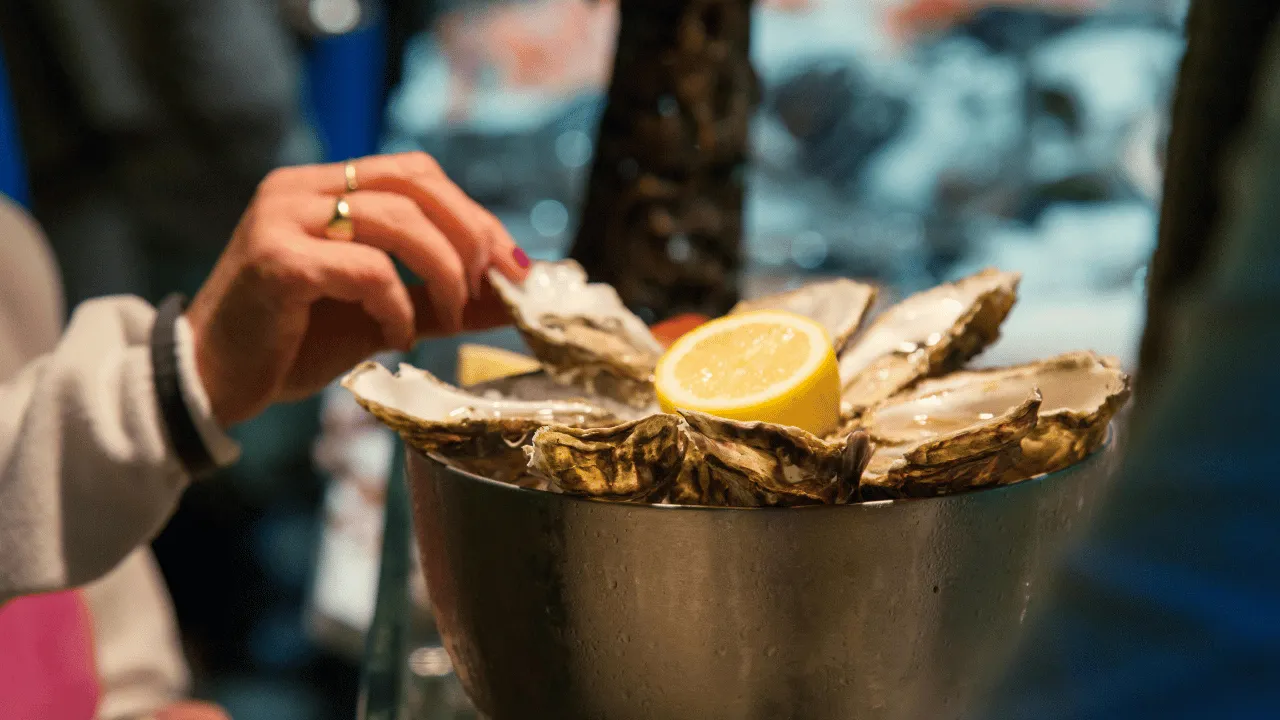 Baltimore with Fresh Shucked Oysters