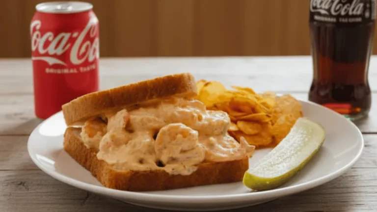 Fresh Shrimp Salad Sandwich in Baltimore Perfect Choice for a Quick Seafood Lunch