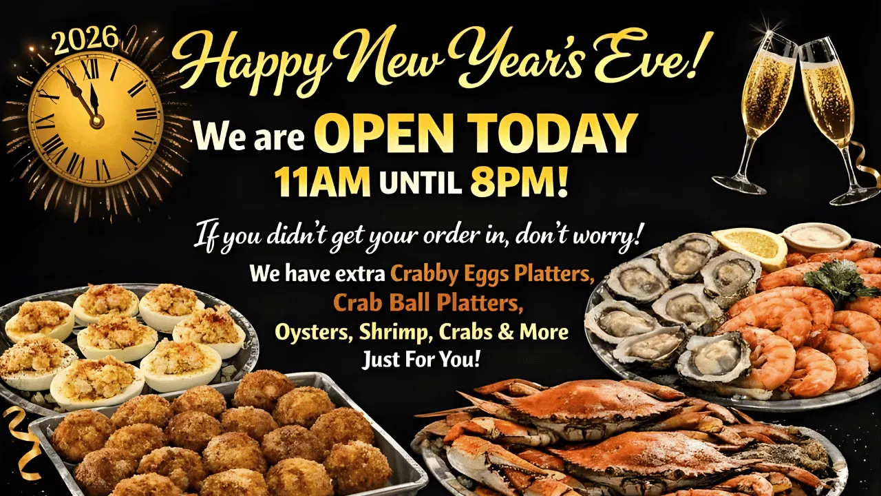 Ring in New Year 2026 with a Baltimore Seafood