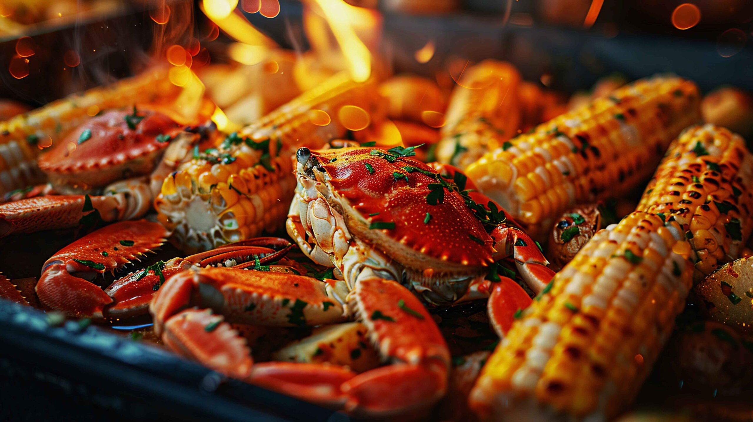 The Perfect Pairing Steamed Crabs with Corn Taste Better