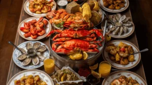 Build Your Dream Seafood Spread Start with Crabs, Then Let the Table Get Interesting