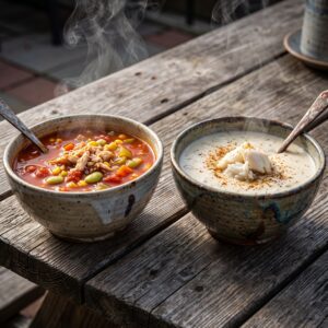Maryland Crab Soup vs. Cream of Crab Soup Two Baltimore Seafood Classics